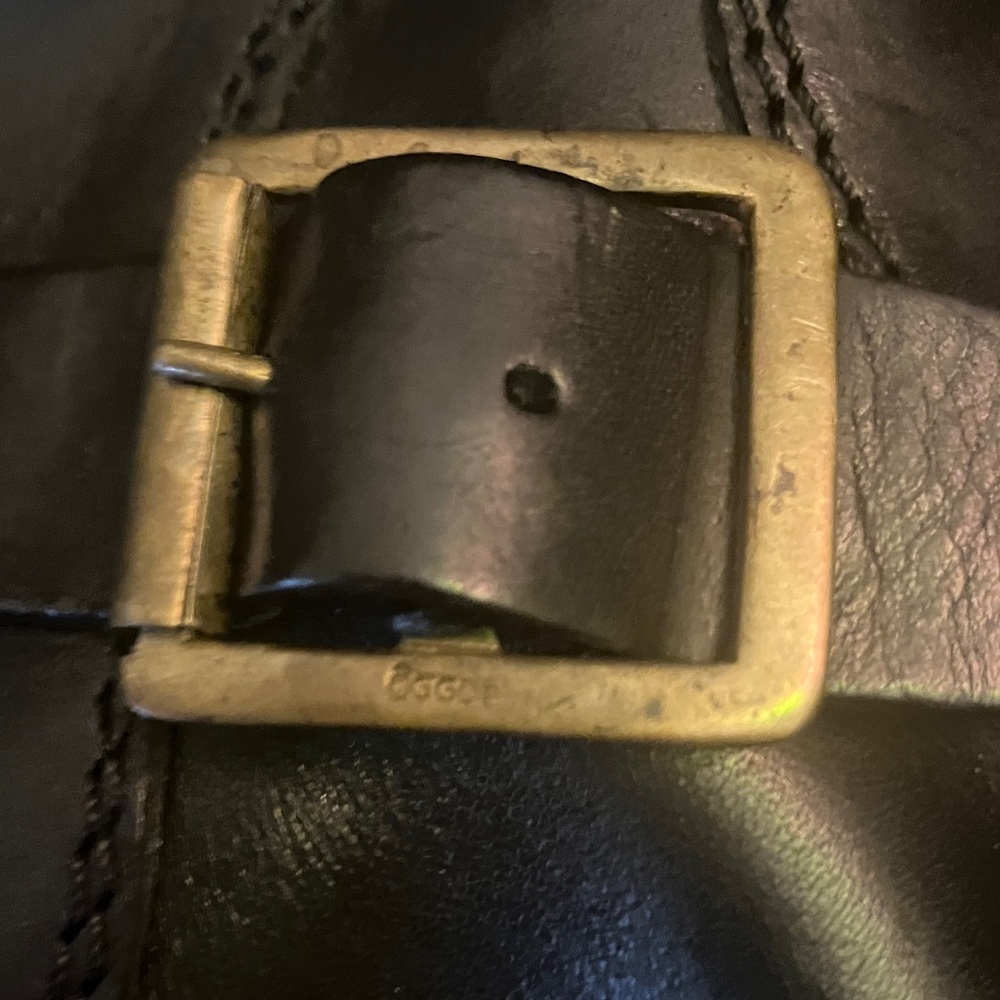 Golden goose leather hobby boot moto/ biker style  black size 40 made in Italy - Picture 9 of 10